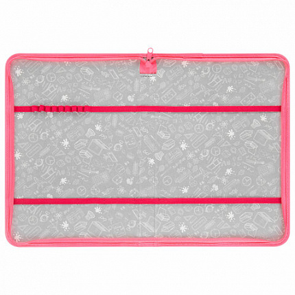 Папка на молнии BRAUBERG А4 с ручкой, с органайзером, 1 отделение, "Headphones", 273384