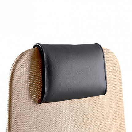 Кресло офисное BRABIX PREMIUM "Ultimate EX-800" хром, плотная двойная сетка Х2, черное/бежевое, 532913