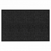Коврик придверный 40х60 см, ЧЕРНЫЙ, влаго-грязезащитный, 450 г/м2, ребристый, PRIMILA (ПРИМИЛА) EXTRA, 701027