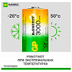 Батарейки аккумуляторные GP ReEnergy Ni-Mh КОМПЛЕКТ 2 шт., D (HR20), 3000 mAh, 300DHCRGY-2CRCB2