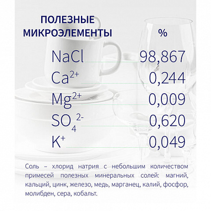 Соль для посудомоечных машин в гранулах 3 кг универсальная ТЫСЯЧА ОЗЕР