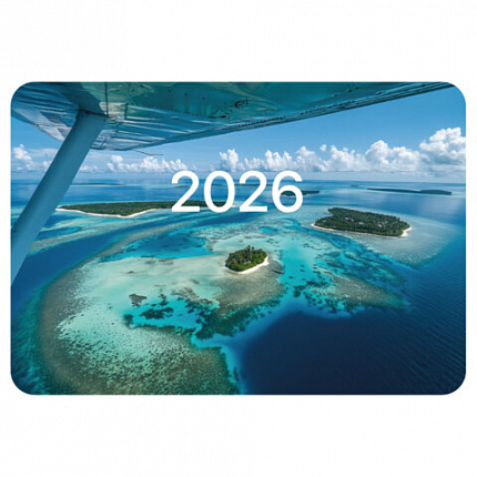 Календарь карманный на 2026 г, BRAUBERG, 64х93 мм, АССОРТИ №1, 20 видов, 117303