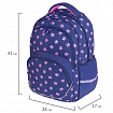 Рюкзак BRAUBERG MOTION, 2 отделения, 3 кармана, "Pawprints", 41х28х17 см, 271362