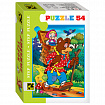 Пазл картонный 54 элемента, Любимые герои, АССОРТИ, поле 18х13 см, STEP PUZZLE