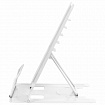Подставка для книг и учебников большая BRAUBERG, White, регулируемый угол наклона, металлическая, 238056