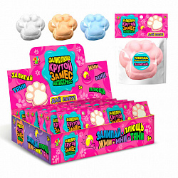 Игрушка-антистресс "КРУТОЙ ЗАМЕС. ЗАЛИПЛЮЩ" ДАЙ ЛАПУ, 8х6,5х3,5 см, ассорти, 1TOY, Т25992