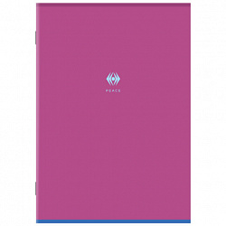 Тетрадь А4 96 л. STAFF "College" скоба, клетка, офсет №2 ЭКОНОМ, обложка картон, ПАСТЕЛЬ, 405620