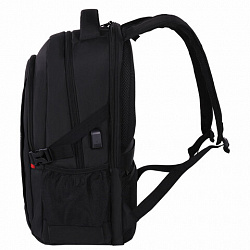 Рюкзак GERMANIUM UPGRADE универсальный, 3 отделения, отделение для ноутбука, USB-порт, "UP-2", черный, 47х33х21 см, 271666