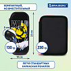 Пенал BRAUBERG, 1 отделение, 1 откидная планка, EVA, 22х10х5 см, "Wild face", 272337