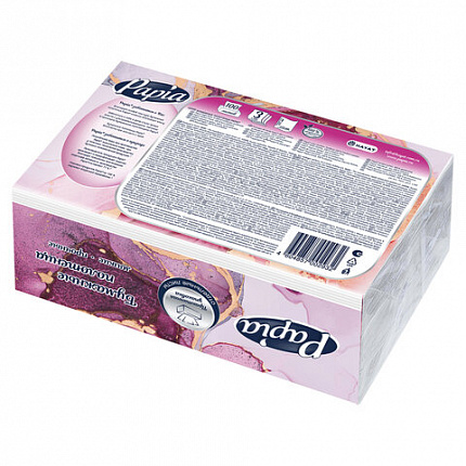 Полотенца бумажные (1 пачка – 100 листов) PAPIA (H3) UNIT PACK, 3-слойные, 23х20,5 см, V-сложение, 5090823