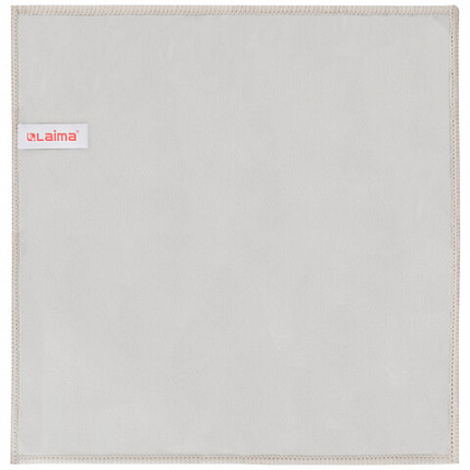 Салфетка из ИСКУССТВЕННОЙ ЗАМШИ, КОМПЛЕКТ 2 шт., 30х30 см, АВТО/ДОМ, "CHAMOIS" для полировки, стекла, оптики, очков, 200 г/м2, LAIMA, 607788