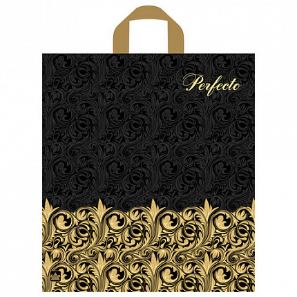 Пакет с петлевой ручкой ПВД, 42х46 см, "Перфекто Магнифик", 95 мкм, н00153468