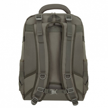 Рюкзак HEIKKI DESERTED (ХЕЙКИ) универсальный, 3 отделения, эргономичный, багажная лента, хаки, 47х33х17 см, 273877
