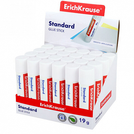 Клей-карандаш ERICH KRAUSE "EasyStick", 19 г, 48032