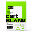 Бумага для цветной лазерной печати БОЛЬШОЙ ФОРМАТ (297х420), А3, 200 г/м2, 200 л., CARTBLANK DIGI, 145%