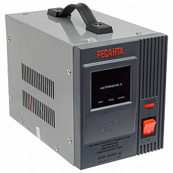 Стабилизатор РЕСАНТА АСН-2000/1-Ц, 2000 Вт, 140-260 В, наполный, 63/6/4