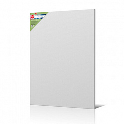 Холст на подрамнике BRAUBERG ART BASIC, 60х80 см, 280 г/м2, хлопок, мелкое зерно, грунт, 192669