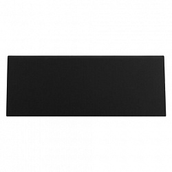 Табличка меловая настольная 210х80 мм (домик), двусторонняя, ПВХ, ЧЕРНАЯ, BRAUBERG, 291294