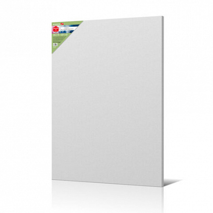 Холст на подрамнике BRAUBERG ART BASIC 60*80 см, 280 г/м2, хлопок, мелкое зерно, грунт, 192669