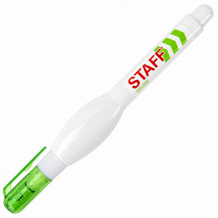 Ручка-корректор STAFF "College", 7 мл, металлический наконечник, 226816