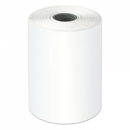 Чековая лента ТЕРМОБУМАГА 57 мм (диаметр 37-42 мм, длина 19 м, втулка 12 мм), КОМПЛЕКТ 8 шт., 44 г/м2, STAFF, 111953