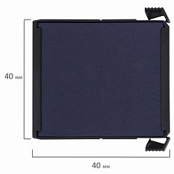 Подушка сменная TRODAT 6/4924, 40х40 мм, синяя, ДЛЯ TRODAT 4940, 4924, 4724, 4740, 69819
