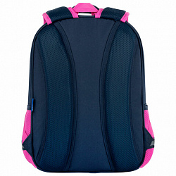 Рюкзак BRAUBERG OPTIMA, 2 отделения, с брелоком, "Tiny beauty", 36х27х18 см, 273155