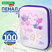 Пенал BRAUBERG KIDS большой удобный с откидной планкой, EVA, 22х15х4 см, "Dreamy clouds", 273507
