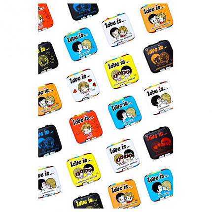 Драже освежающие в форме сердца LOVE IS, вкус мята, 20 г, 709242