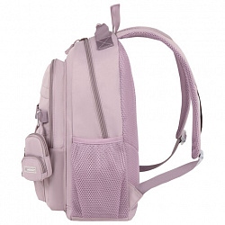 Рюкзак HEIKKI FUSION (ХЕЙКИ) универсальный, 2 отделения, отделение для ноутбука, c КОШЕЛЬКОМ, пыльная роза, 44х31х14 см, 273867