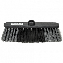 Щетка для уборки, ширина 27 см, щетина 7 см (двуцветная), пластик, еврорезьба, IDEA "Стандарт", М 5101