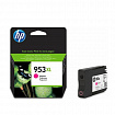 Картридж струйный HP (F6U17AE) Officejet Pro 8710/8210, №953XL пурпурный увеличенный ресурс 1600 стр., оригинальный