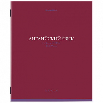 Тетради предметные, КОМПЛЕКТ 13 ПРЕДМЕТОВ, 36 л., обложка мелованная бумага, BRAUBERG, "КОЛОР", 405161