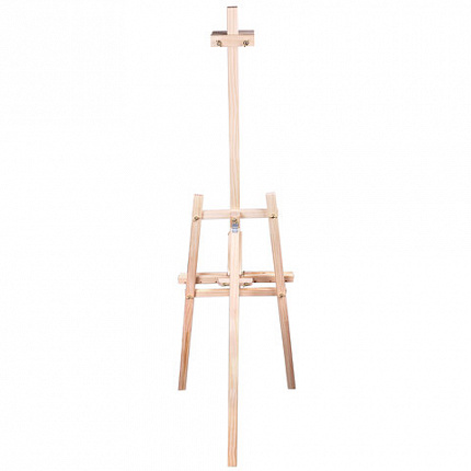 Мольберт напольный из сосны Лира, 170х55х70 см, высота холста до 107 см, BRAUBERG ART CLASSIC, 192260