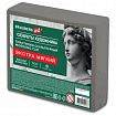 Пластилин скульптурный ЭКСТРА МЯГКИЙ СЕРЫЙ "Секреты художника", 0,5 кг, BRAUBERG ART, 107504
