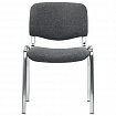 Стул STAFF "Iso Lite CF-008", хром, ткань серая (С-71), 532566