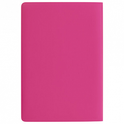 Обложка для паспорта STAFF, мягкий полиуретан, "ПАСПОРТ", розовая, 237605
