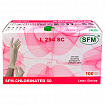 Перчатки латексные смотровые SFM Grip-Surface/ L 254 SC, Германия, 50 пар (100 штук), размер 8-9, L (большой)