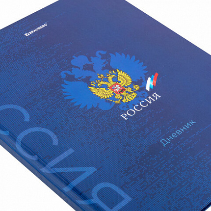 Дневник 5-11 класс 48 л., твердый, BRAUBERG, глянцевая ламинация, с подсказом, "Символика", 106878