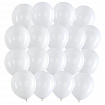 Шары воздушные 30 см, 100 штук, "ОДНОЦВЕТНЫЕ", белые, BRAUBERG KIDS, 591875