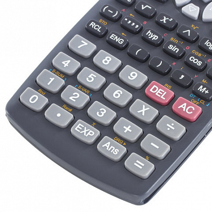 Калькулятор инженерный двухстрочный STAFF STF-810 (161х85 мм), 240 функций, 10+2 разрядов, двойное питание, 250280