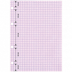 Сменный блок для тетради на кольцах, А5, 200 л., BRAUBERG, 4 цвета по 50 листов, 401661