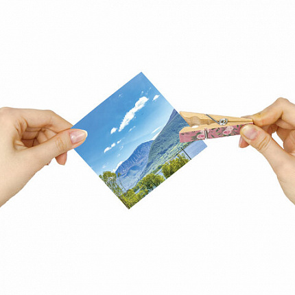 Прищепки декоративные широкие "Фламинго", 4 штуки, 7,2 см, ассорти, ОСТРОВ СОКРОВИЩ, 662678