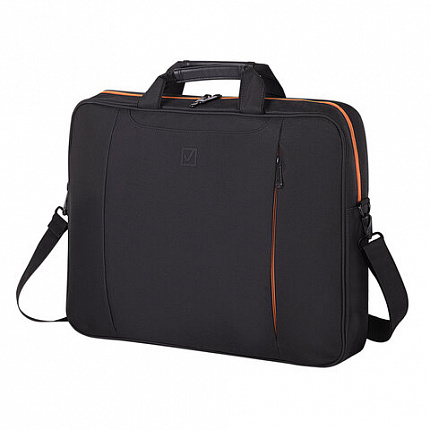 Сумка-портфель BRAUBERG "Office" с отделением для ноутбука 17,3", черная, 44х34х6 см, 270826