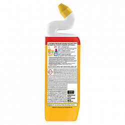 Средство для уборки туалета 900 мл, ТУАЛЕТНЫЙ УТЕНОК "Цитрусовый", 696895