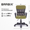 Кресло подростковое КОМПАКТНОЕ BRABIX "Jet MG-315", зеленое, 531841