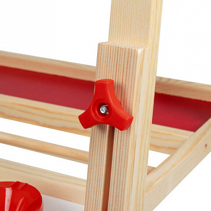 Мольберт растущий 3 в 1 для мела/магнитно-маркерный 50х50 см, бумага для рисования, BRAUBERG KIDS, 238150