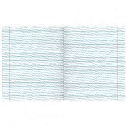 Тетрадь ЗЕЛЁНАЯ обложка 12 л., частая косая линия с полями, офсет, "Маяк", Т5012Т2 4*