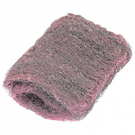 Губка для посуды металлическая с мыльной пропиткой, деликатная, КОМПЛЕКТ 10 штук, LAIMA, 702229