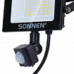 Прожектор светодиодный с датчиком движения 20 Вт, 6500 К, 1600 Лм, 20 м2, IP65, 122х146х51 мм, черный, SONNEN, 238416